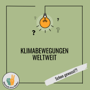 Klimabewegung weltweit