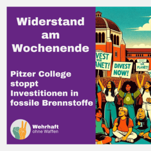 Widerstand am Wochenende Pitzer