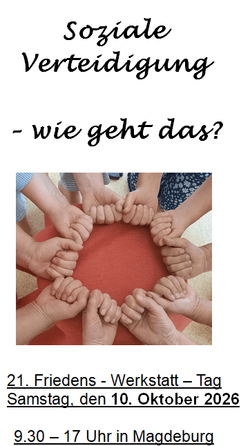 "Soziale Verteidigung - wie geht das?" 21. Friedens-Werkstatt-Tag 1 Screenshot 2026 08 06 131542